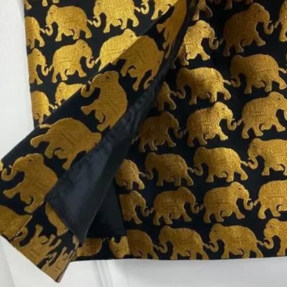 J CREW Women's "Elephant Parade" Mini Skirt EUC Size 4 - Picture 5 of 7